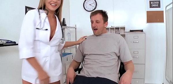  Brazzers - Doctor Adventures -  Care to Donate Some Fluid scene starring Bree Olson and Mark Ashley